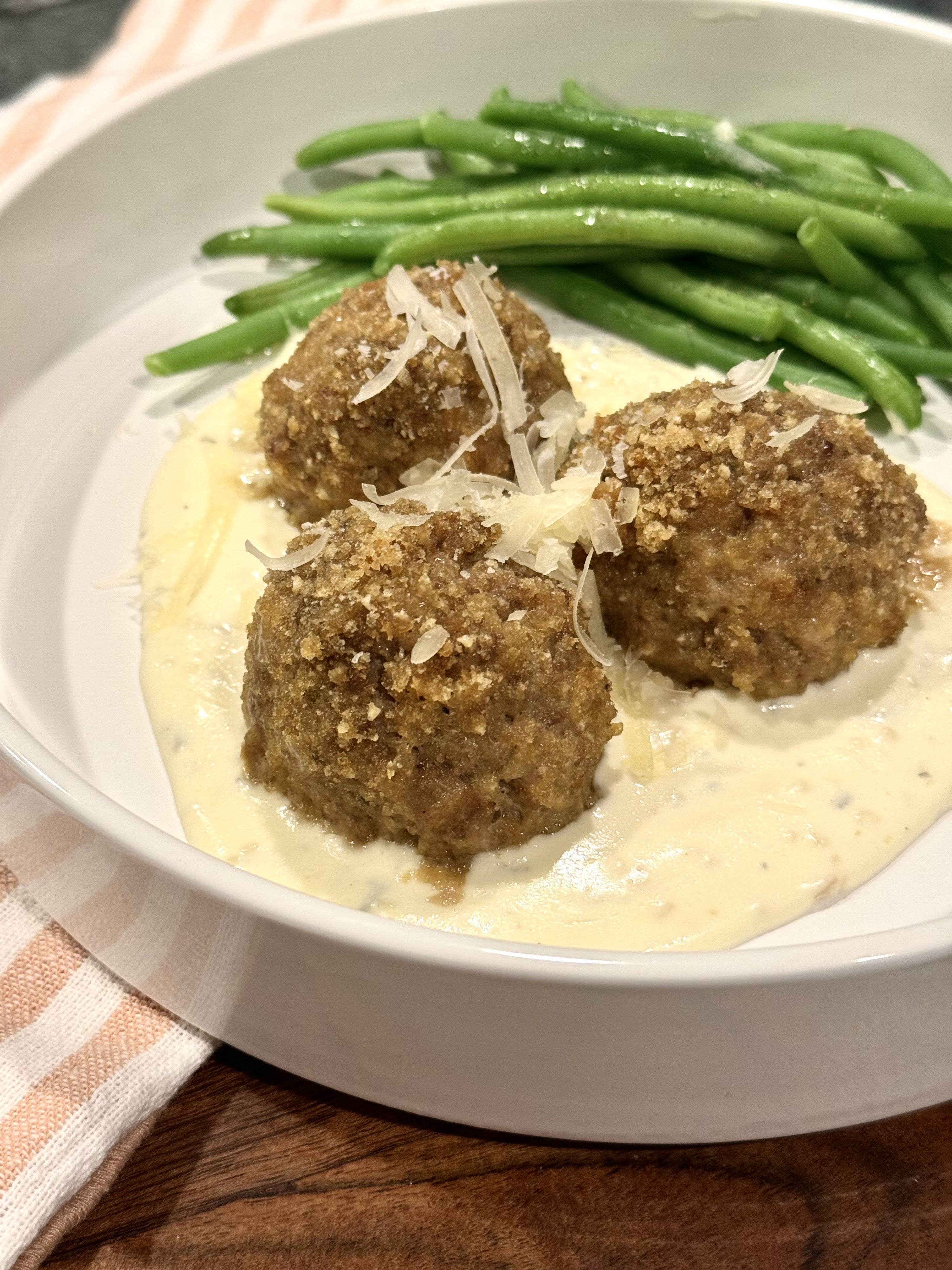 The Best Meatballs with Creamy Tarragon Sauce